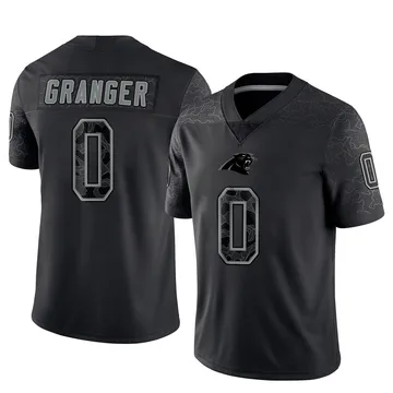 Youth Nike Carolina Panthers Colin Granger Black Reflective Jersey - Limited