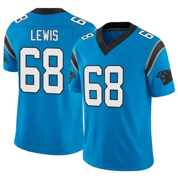 Youth Nike Carolina Panthers Damien Lewis Blue Vapor F.U.S.E. Jersey - Limited