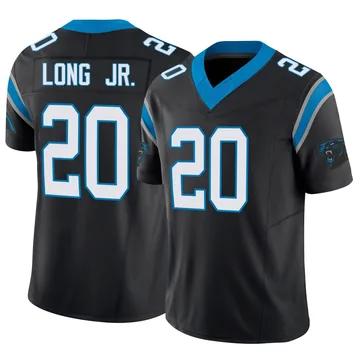 Youth Nike Carolina Panthers David Long Jr. Black Vapor F.U.S.E. Jersey - Limited