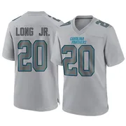 Youth Nike Carolina Panthers David Long Jr. Gray Atmosphere Fashion Jersey - Game