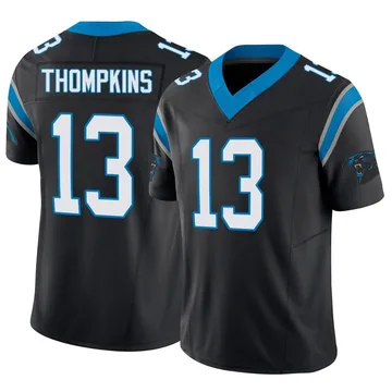 Youth Nike Carolina Panthers Deven Thompkins Black Vapor F.U.S.E. Jersey - Limited