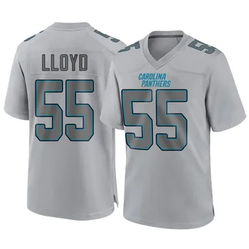 Youth Nike Carolina Panthers Devin Lloyd Gray Atmosphere Fashion Jersey - Game