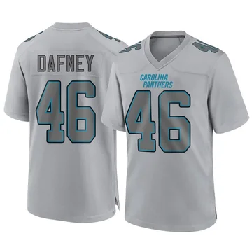 Youth Nike Carolina Panthers Dominique Dafney Gray Atmosphere Fashion Jersey - Game