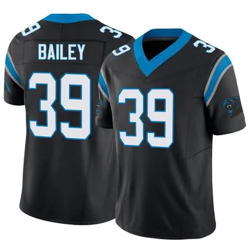 Youth Nike Carolina Panthers Emani Bailey Black Vapor F.U.S.E. Jersey - Limited