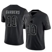 Youth Nike Carolina Panthers Ethan Garbers Black Reflective Jersey - Limited