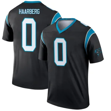 Youth Nike Carolina Panthers Heinrich Haarberg Black Jersey - Legend