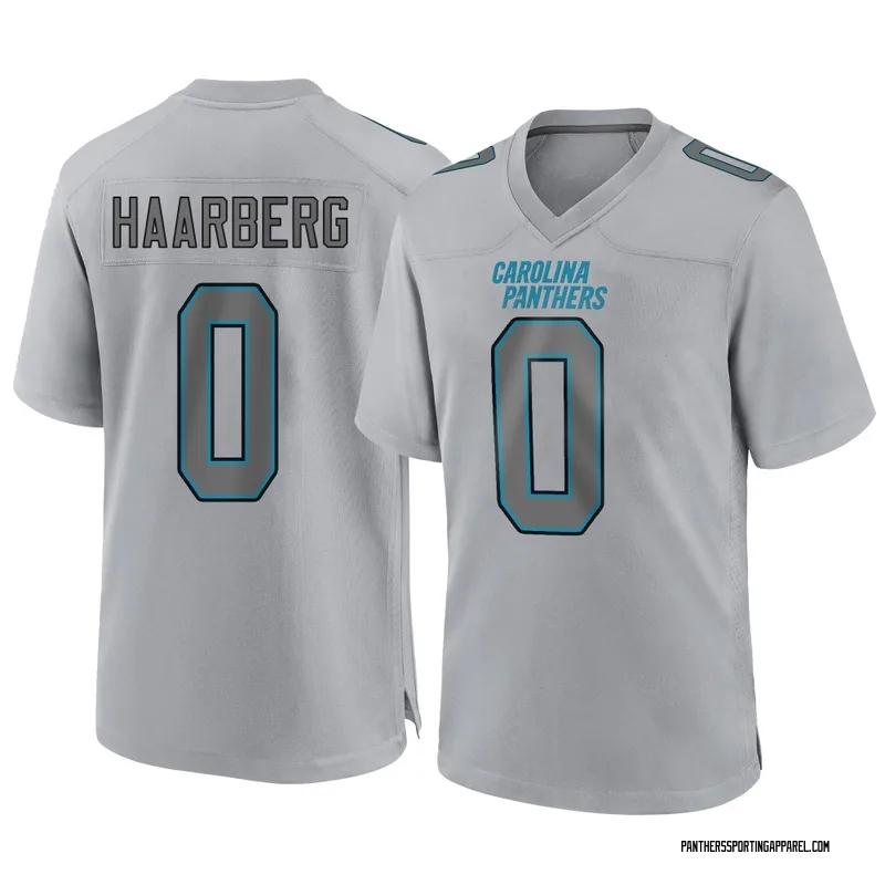 Youth Nike Carolina Panthers Heinrich Haarberg Gray Atmosphere Fashion Jersey - Game