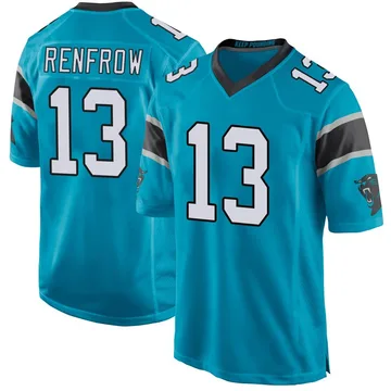 Youth Nike Carolina Panthers Hunter Renfrow Blue Alternate Jersey - Game