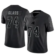 Youth Nike Carolina Panthers Isaia Glass Black Reflective Jersey - Limited