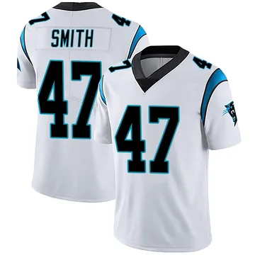Youth Nike Carolina Panthers Isaiah Smith White Vapor Untouchable Jersey - Limited