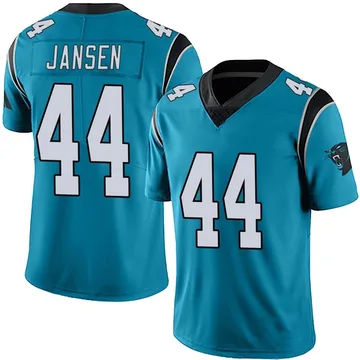 Youth Nike Carolina Panthers JJ Jansen Blue Alternate Vapor Untouchable Jersey - Limited