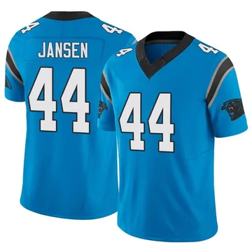 Youth Nike Carolina Panthers JJ Jansen Blue Vapor F.U.S.E. Jersey - Limited