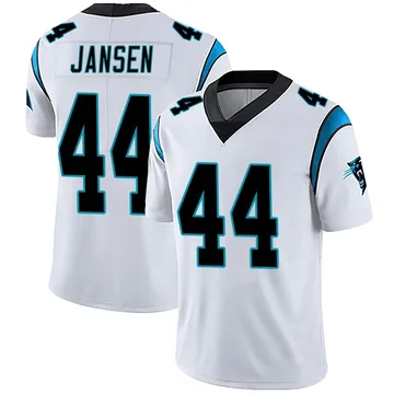 Youth Nike Carolina Panthers JJ Jansen White Vapor Untouchable Jersey - Limited