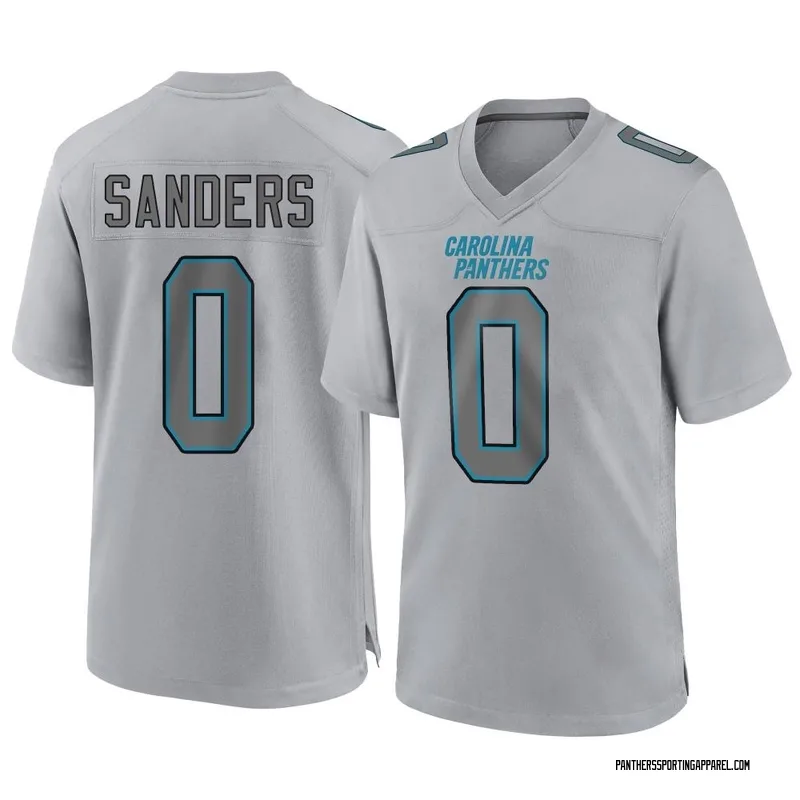 Youth Nike Carolina Panthers Ja'Tavion Sanders Gray Atmosphere Fashion Jersey - Game
