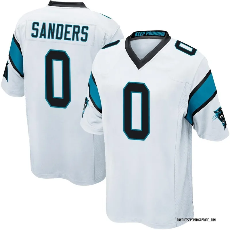 Youth Nike Carolina Panthers Ja'Tavion Sanders White Jersey - Game