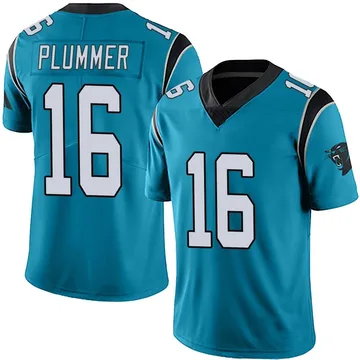 Youth Nike Carolina Panthers Jack Plummer Blue Alternate Vapor Untouchable Jersey - Limited
