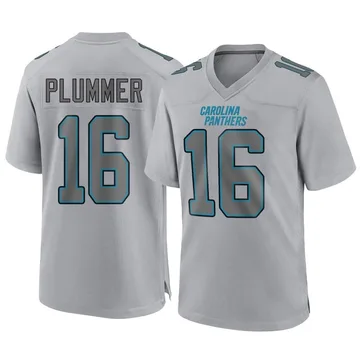 Youth Nike Carolina Panthers Jack Plummer Gray Atmosphere Fashion Jersey - Game