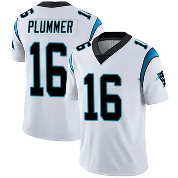 Youth Nike Carolina Panthers Jack Plummer White Vapor Untouchable Jersey - Limited