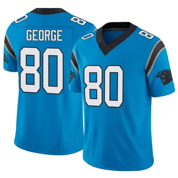 Youth Nike Carolina Panthers Jacolby George Blue Vapor F.U.S.E. Jersey - Limited