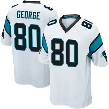 Youth Nike Carolina Panthers Jacolby George White Jersey - Game