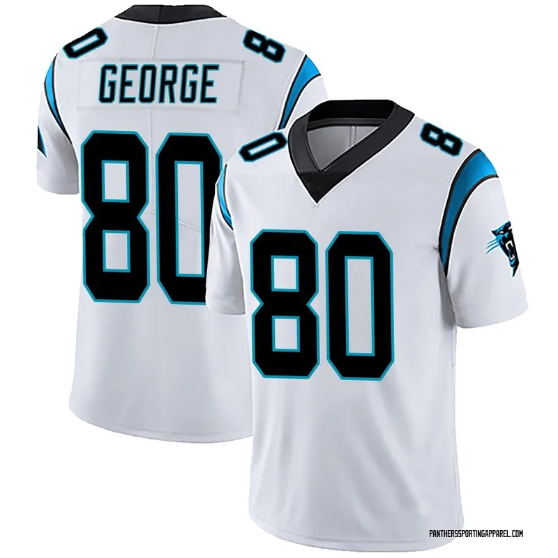 Youth Nike Carolina Panthers Jacolby George White Vapor Untouchable Jersey - Limited