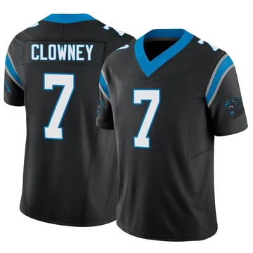 Youth Nike Carolina Panthers Jadeveon Clowney Black Vapor F.U.S.E. Jersey - Limited