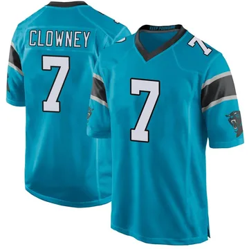 Youth Nike Carolina Panthers Jadeveon Clowney Blue Alternate Jersey - Game