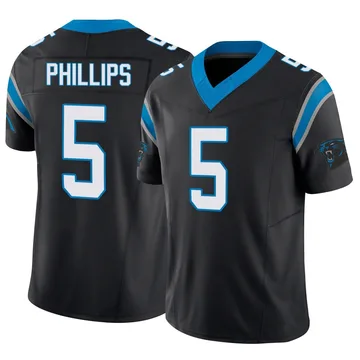 Youth Nike Carolina Panthers Jaelan Phillips Black Vapor F.U.S.E. Jersey - Limited