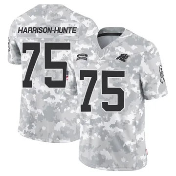 Youth Nike Carolina Panthers Jared Harrison-Hunte Arctic Camo 2024 Salute to Service Jersey - Limited