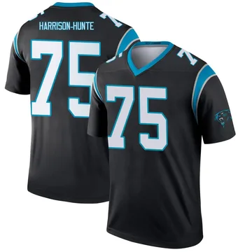 Youth Nike Carolina Panthers Jared Harrison-Hunte Black Jersey - Legend