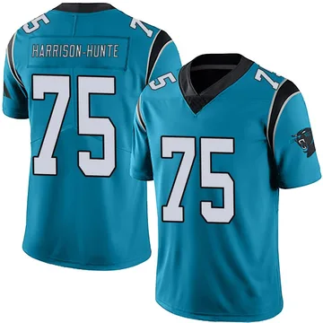 Youth Nike Carolina Panthers Jared Harrison-Hunte Blue Alternate Vapor Untouchable Jersey - Limited