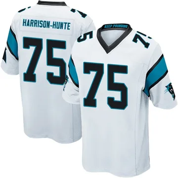 Youth Nike Carolina Panthers Jared Harrison-Hunte White Jersey - Game