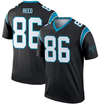 Youth Nike Carolina Panthers Ja'seem Reed Black Jersey - Legend