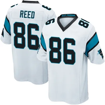 Youth Nike Carolina Panthers Ja'seem Reed White Jersey - Game