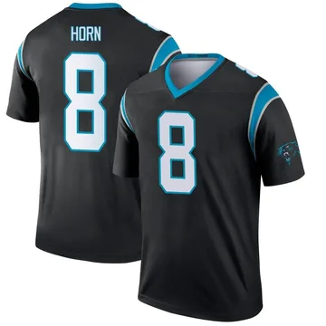 Youth Nike Carolina Panthers Jaycee Horn Black Jersey - Legend