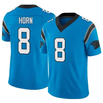 Youth Nike Carolina Panthers Jaycee Horn Blue Vapor F.U.S.E. Jersey - Limited