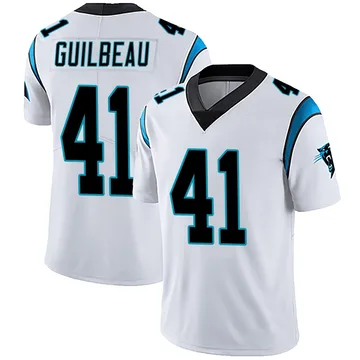 Youth Nike Carolina Panthers Jaylon Guilbeau White Vapor Untouchable Jersey - Limited