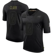 Youth Nike Carolina Panthers Jerrod Clark Black 2020 Salute To Service Jersey - Limited