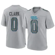 Youth Nike Carolina Panthers Jerrod Clark Gray Atmosphere Fashion Jersey - Game