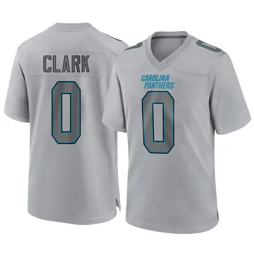Youth Nike Carolina Panthers Jerrod Clark Gray Atmosphere Fashion Jersey - Game