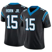 Youth Nike Carolina Panthers Jimmy Horn Jr. Black Vapor F.U.S.E. Jersey - Limited