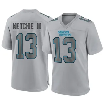 Youth Nike Carolina Panthers John Metchie III Gray Atmosphere Fashion Jersey - Game