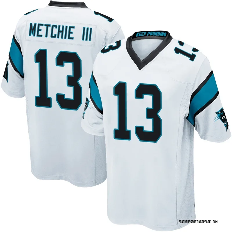 Youth Nike Carolina Panthers John Metchie III White Jersey - Game