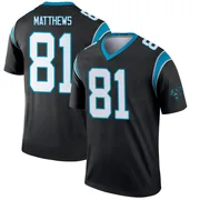 Youth Nike Carolina Panthers Jordan Matthews Black Jersey - Legend
