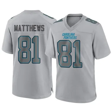 Youth Nike Carolina Panthers Jordan Matthews Gray Atmosphere Fashion Jersey - Game