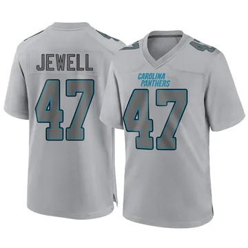 Youth Nike Carolina Panthers Josey Jewell Gray Atmosphere Fashion Jersey - Game
