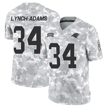 Youth Nike Carolina Panthers Kay'Ron Lynch-Adams Arctic Camo 2024 Salute to Service Jersey - Limited
