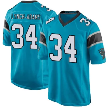 Youth Nike Carolina Panthers Kay'Ron Lynch-Adams Blue Alternate Jersey - Game