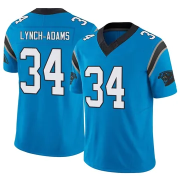 Youth Nike Carolina Panthers Kay'Ron Lynch-Adams Blue Vapor F.U.S.E. Jersey - Limited