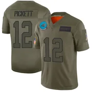 Youth Nike Carolina Panthers Kenny Pickett Camo 2019 Salute to Service Jersey - Limited